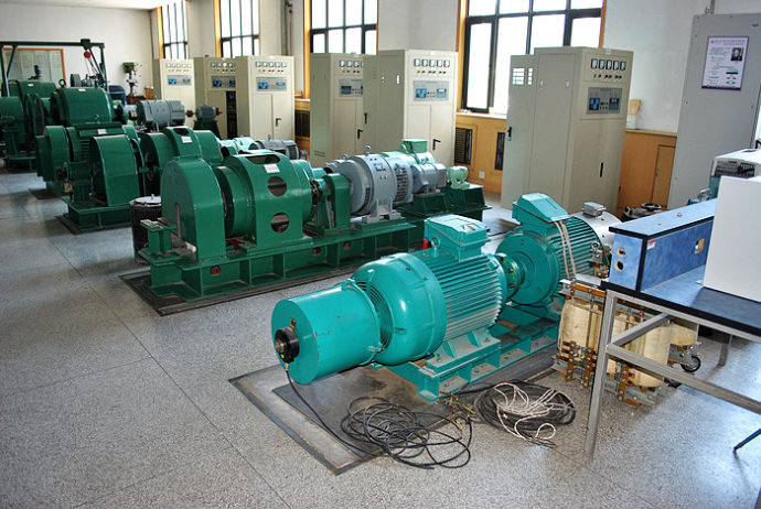 达日某热电厂使用我厂的YKK高压电机提供动力